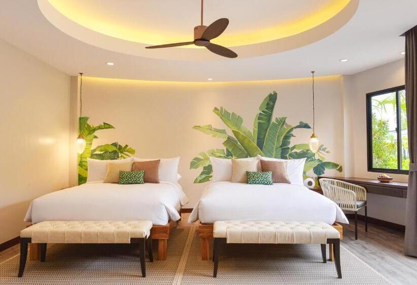 Quarto Deluxe Vista Jardim, Tungtong Beach Villas