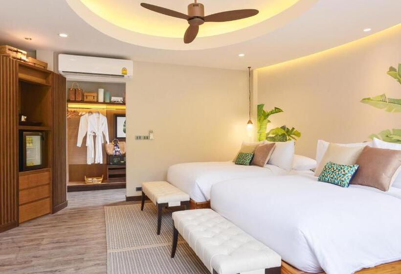 Quarto Deluxe Vista Jardim, Tungtong Beach Villas