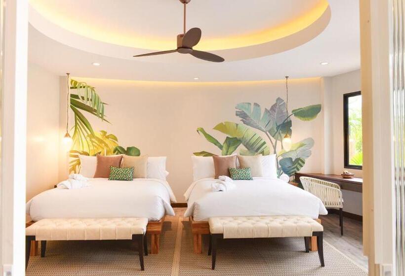 Quarto Deluxe Vista Jardim, Tungtong Beach Villas