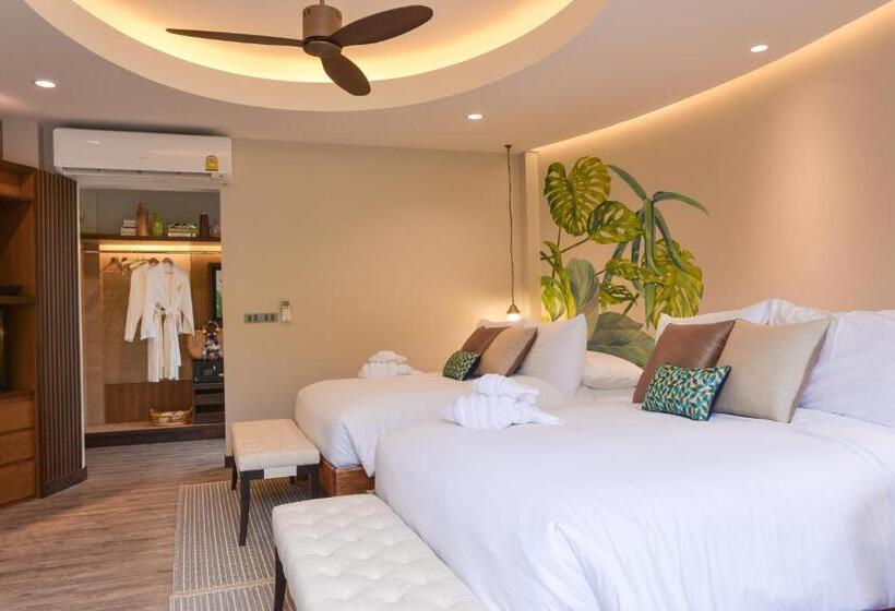 Quarto Deluxe Vista Jardim, Tungtong Beach Villas