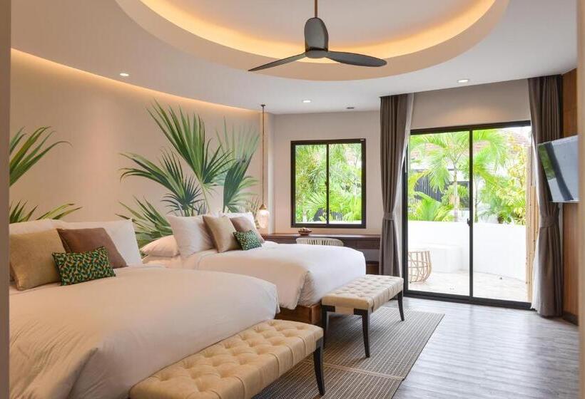 Quarto Deluxe Vista Jardim, Tungtong Beach Villas