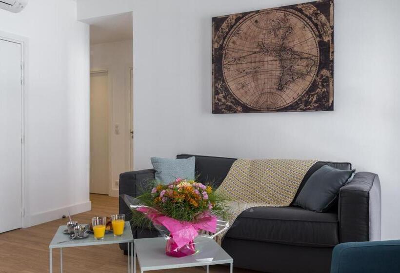 شقة غرفتين, Florella Antibes Apartment