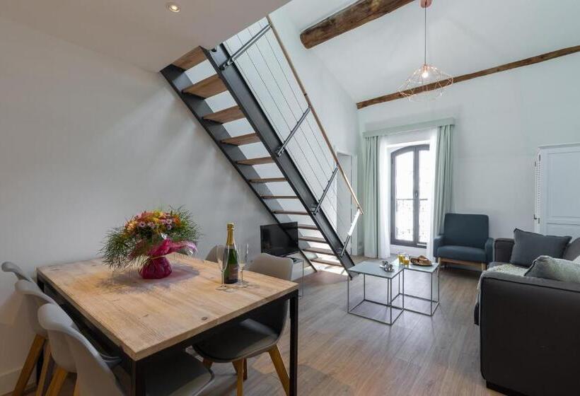 شقة ديلوكس غرفة نوم واحدة, Florella Antibes Apartment