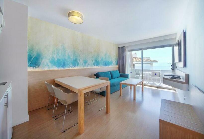 带1个卧室的带海景的公寓, Aparthotel Fontanellas Playa