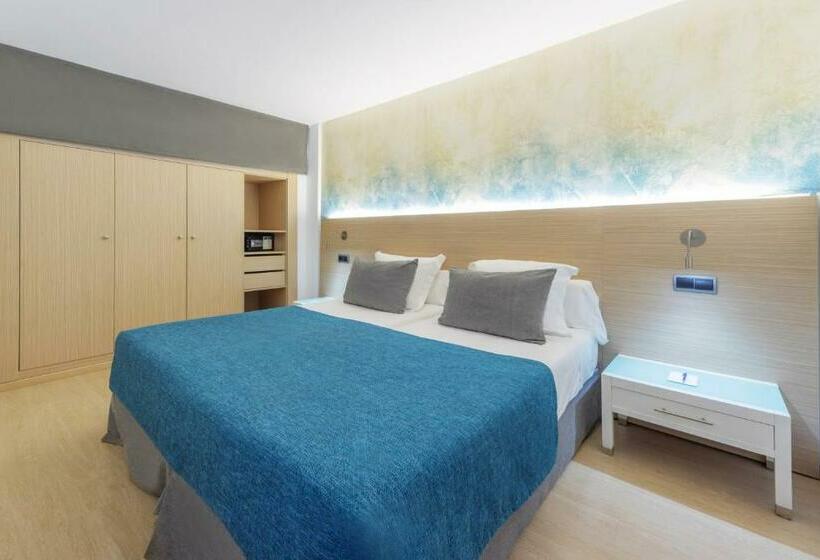 オーシャンビューのスーペリアー１ベッドルームアパートメント, Aparthotel Fontanellas Playa