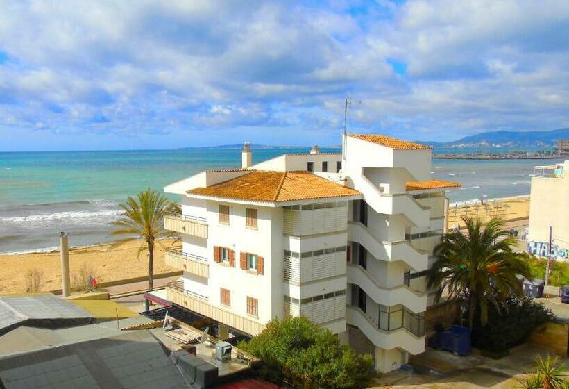 小型套房带海景, Aparthotel Fontanellas Playa