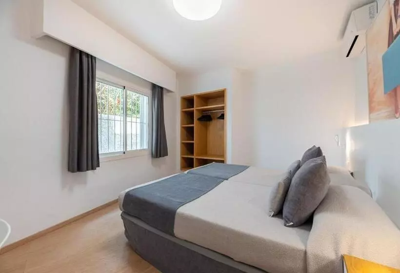 バルコニー付き１ベッドルームアパートメント, Hotel Cenit & Apts Sol y Viento