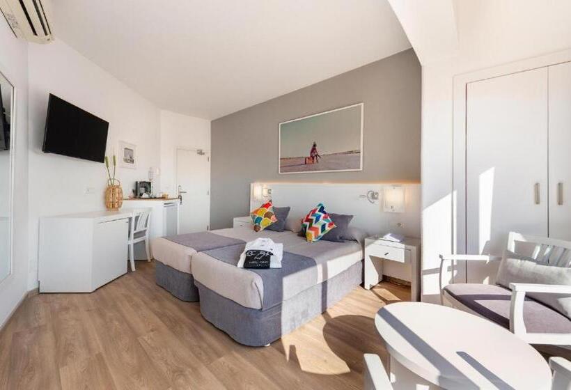 غرفة سوبيريور مزوَّدة بتراس, Cenit & Apts. Sol Y Viento