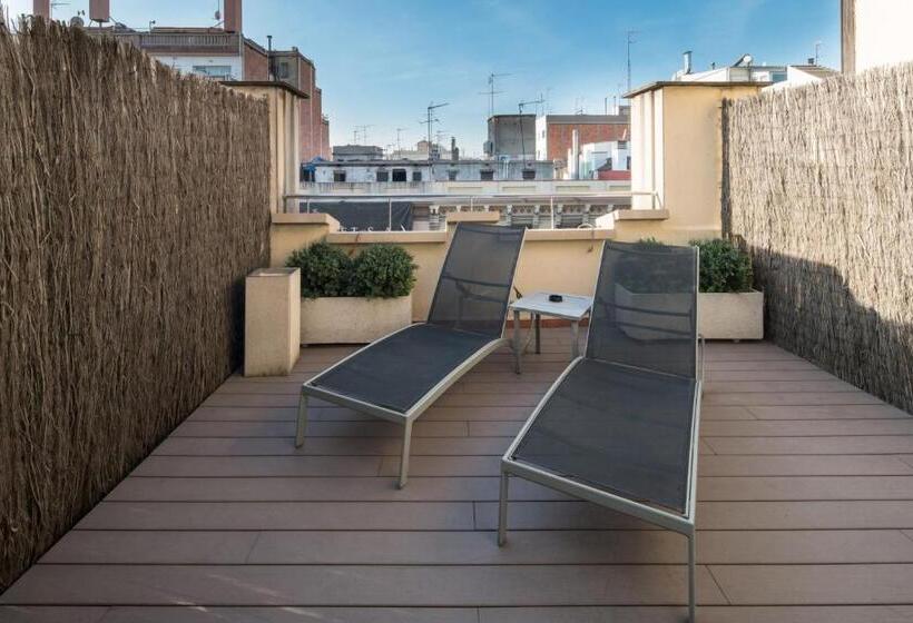 带露台的高档房间, Catalonia Diagonal Centro