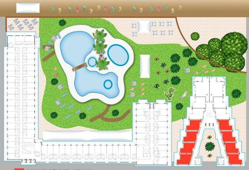 발코니가 있는 스위트, Tahiti Playa