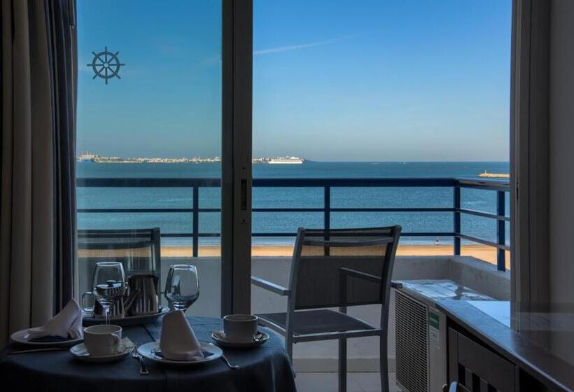 带海景的标准单人间, Puertobahia & Spa