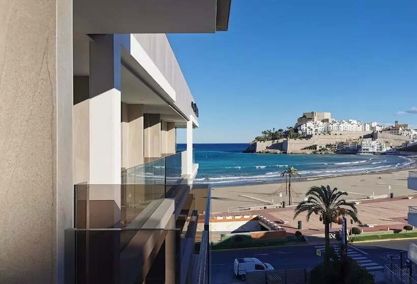 Standard-huone Sivuttainen Merinäkymä, & Spa Castillo De Peniscola 4 Sup