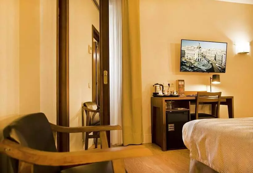 اتاق استاندارد یک نفره, Hospedium Hotel Los Condes