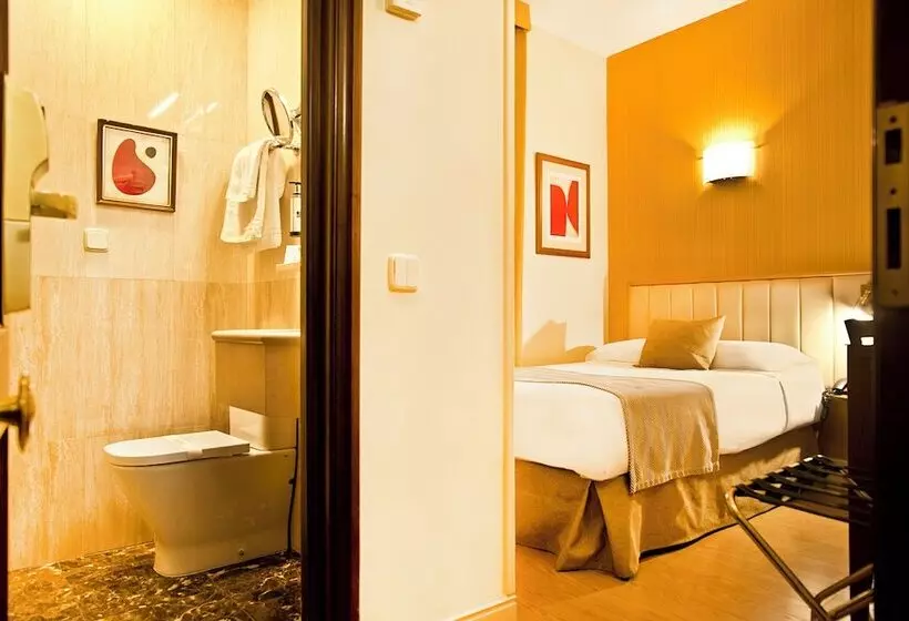 اتاق استاندارد یک نفره, Hospedium Hotel Los Condes