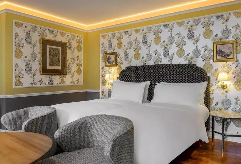 キングサイズベッドのデラックスルーム, Santo Mauro, A Luxury Collection Hotel, Madrid