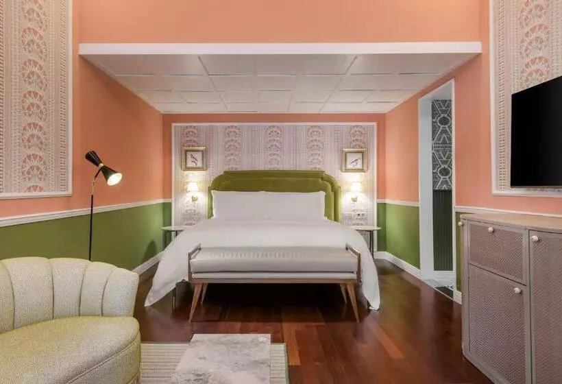 キングサイズベッドのデラックスルーム, Santo Mauro, A Luxury Collection Hotel, Madrid