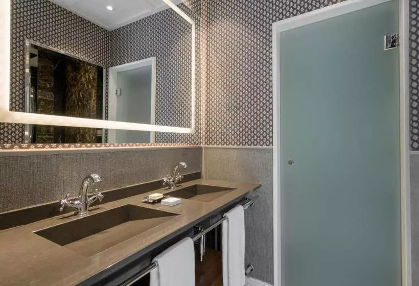 キングサイズベッドのデラックスルーム, Santo Mauro, A Luxury Collection Hotel, Madrid