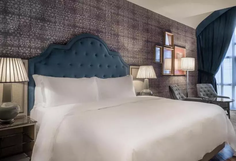 キングサイズベッドのデラックスルーム, Santo Mauro, A Luxury Collection Hotel, Madrid