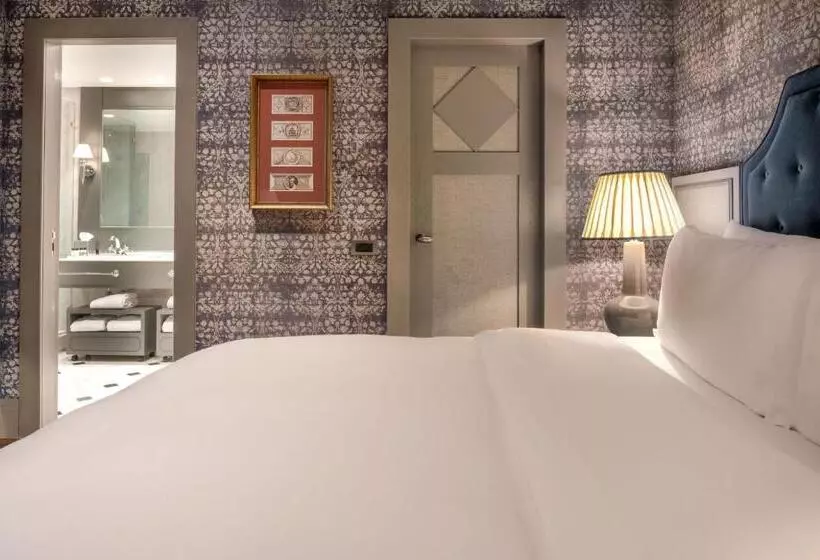 キングサイズベッドのデラックスルーム, Santo Mauro, A Luxury Collection Hotel, Madrid