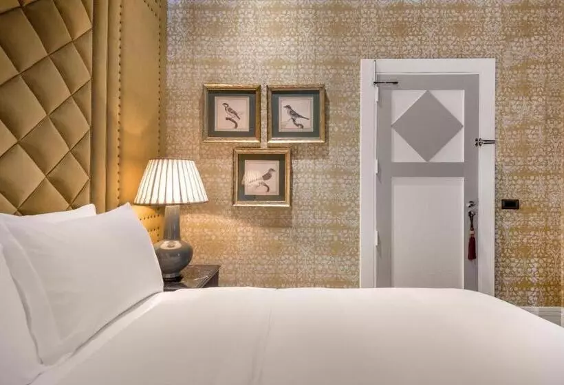 キングサイズベッドのデラックスルーム, Santo Mauro, A Luxury Collection Hotel, Madrid