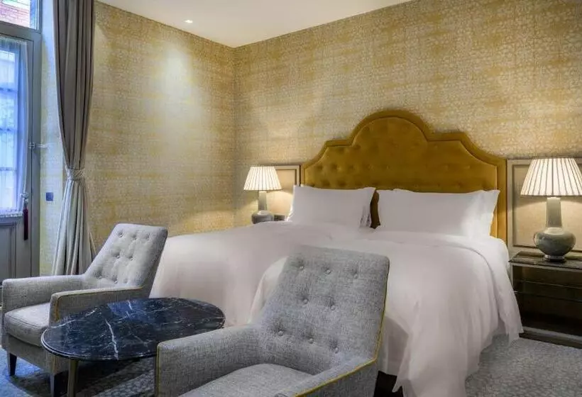 キングサイズベッドのデラックスルーム, Santo Mauro, A Luxury Collection Hotel, Madrid