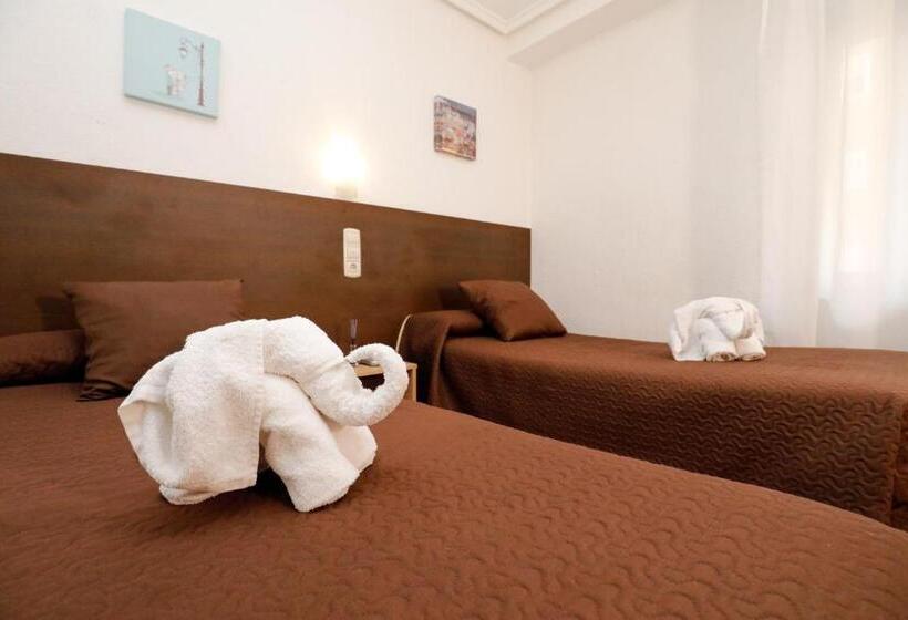 اتاق استاندارد با سرویس بهداشتی مشترک, Hostal Conde David