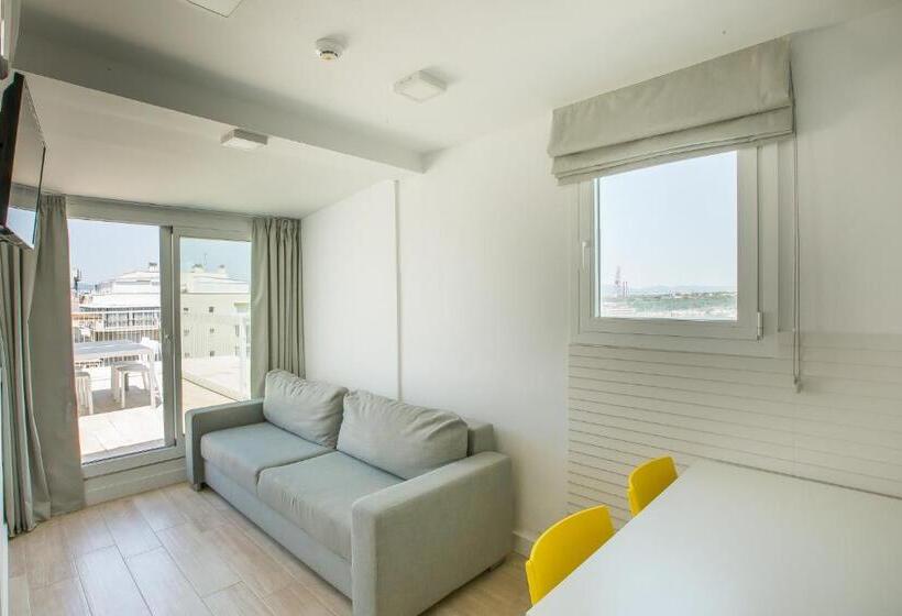 آپارتمان لوکس 1 خوابه, Seaborn Salou