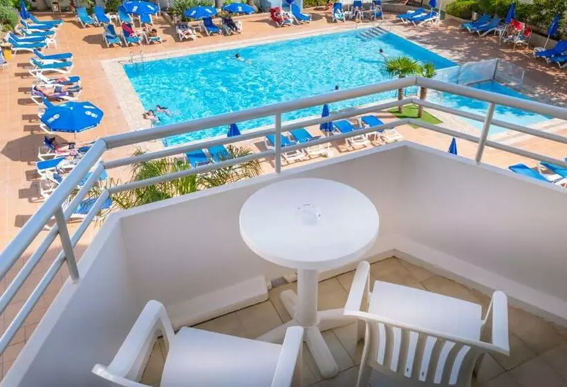 اتاق استاندارد با چشم‌انداز استخر, Ght Oasis Tossa & Spa