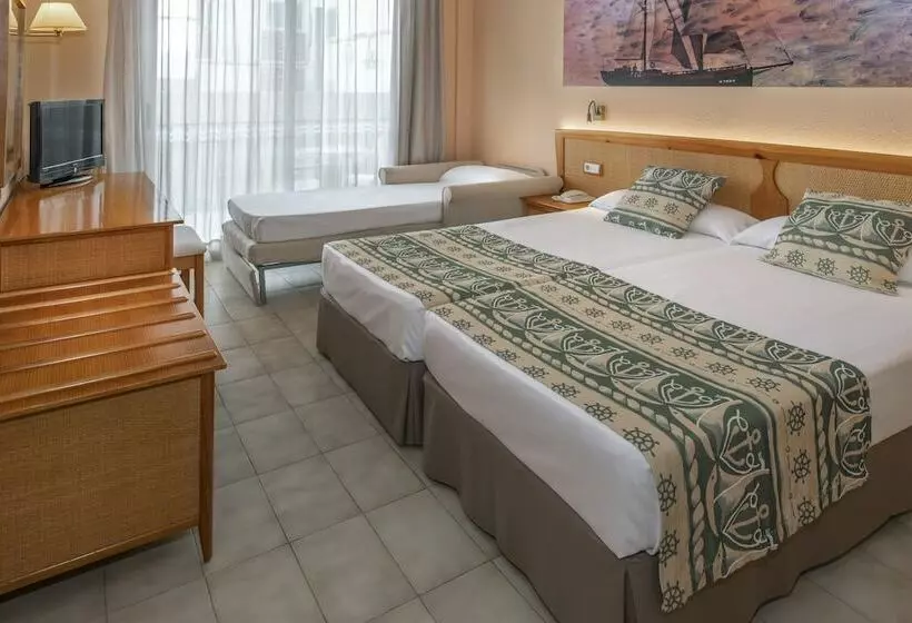 اتاق استاندارد با چشم‌انداز استخر, Ght Oasis Tossa & Spa