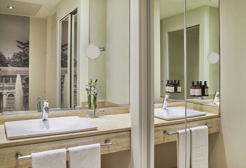 اتاق استاندارد یک تخته با چشمانداز, NH Madrid Nacional