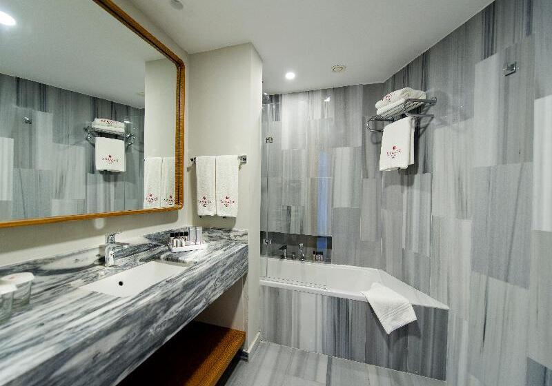 اتاق استاندارد چهارنفره با سرویس بهداشتی مشترک, Nuevo Suizo