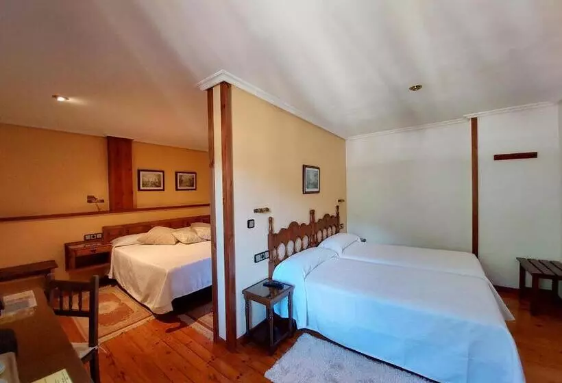 اتاق استاندارد چهار تخته, Hosteria Picos De Europa