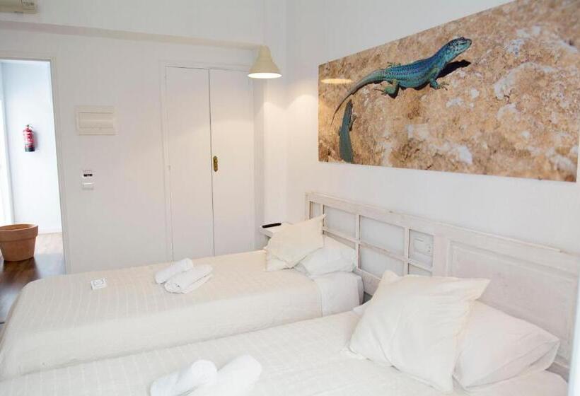 اتاق استاندارد با سرویس بهداشتی مشترک, Hostal Ibiza