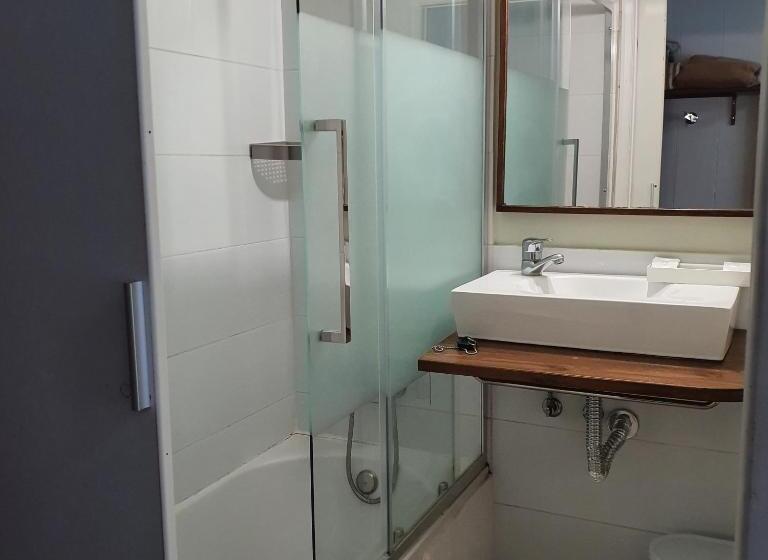 اتاق استاندارد سه تخته با چشمانداز, Hostal Riesco