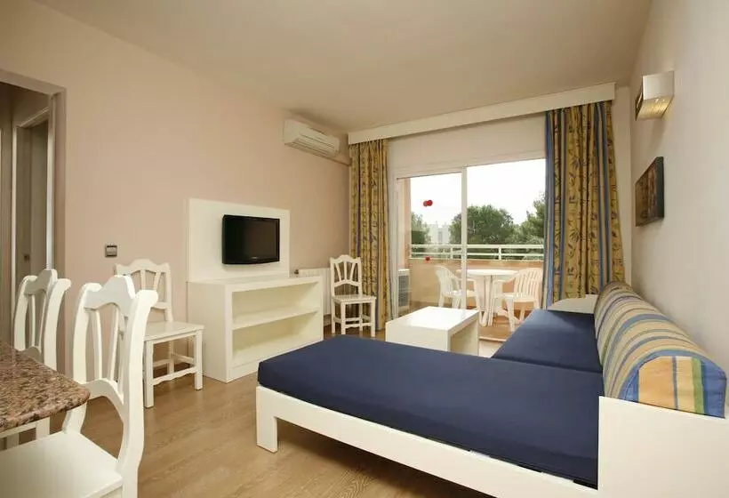 Huoneisto 1 Makuuhuone Parveke, Aparthotel Aquasol