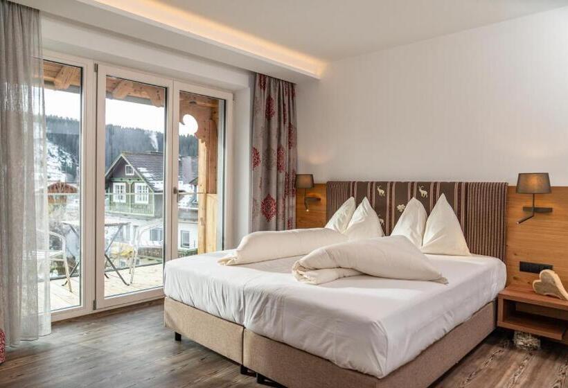 غرفة قياسية مزوَّدة بشُرفة, Aktivhotel Pehab