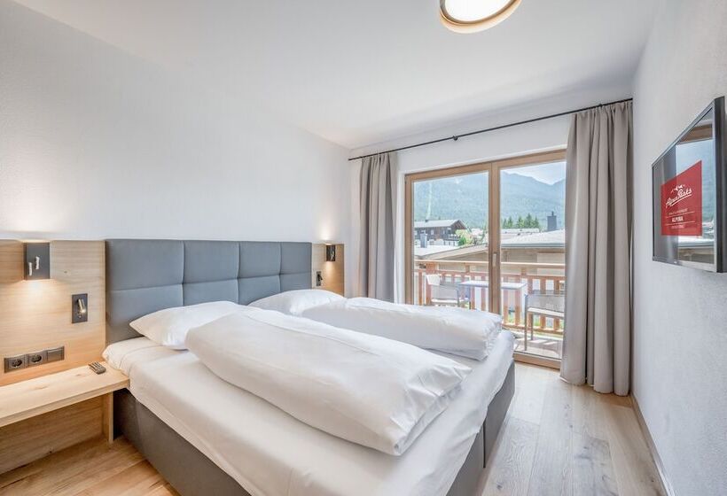 Апартаменты Superior 1 Спальня, Alpenparks Chalet & Apartment Alpina Seefeld