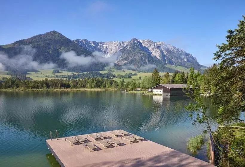 Suite with lake view, Das Walchsee Aktivresort
