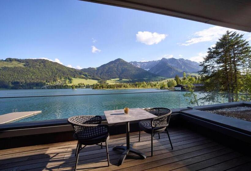 Suite with lake view, Das Walchsee Aktivresort