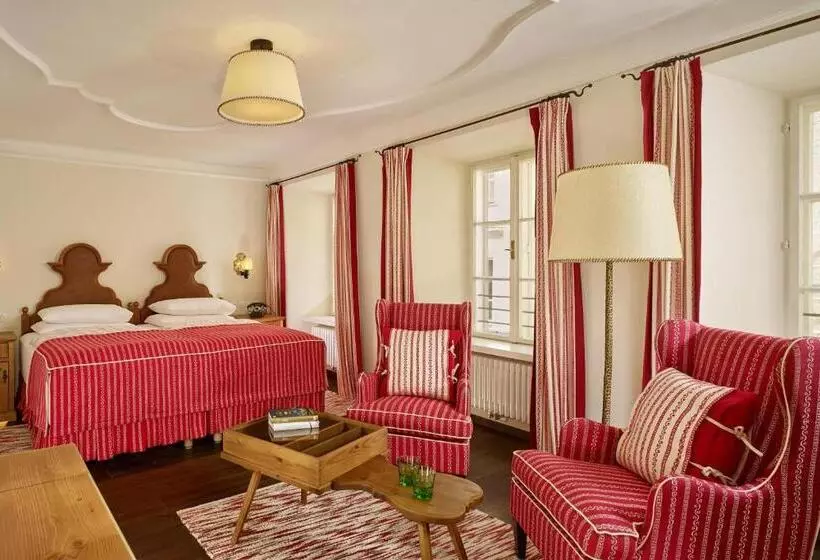اتاق لوکس با تخت بزرگ, Goldener Hirsch, A Luxury Collection Hotel, Salzburg