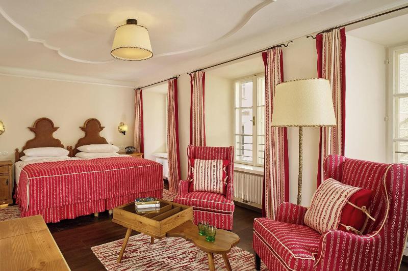 اتاق لوکس با تخت بزرگ, Goldener Hirsch, A Luxury Collection Hotel, Salzburg