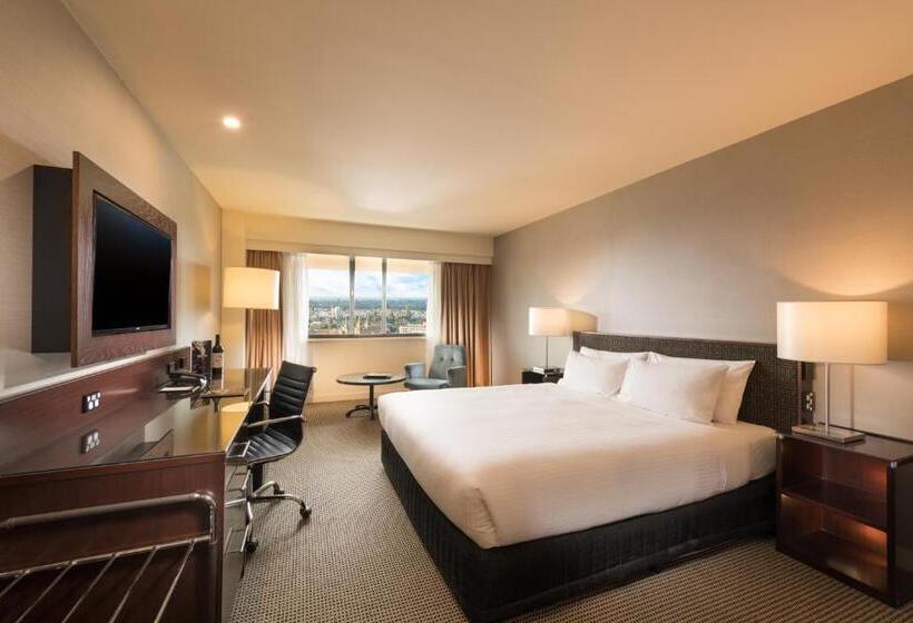 キングサイズベッドのデラックスルーム, Stamford Plaza Adelaide