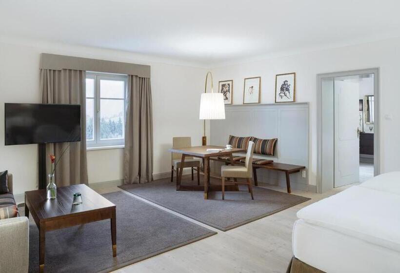 バルコニー付スイート, Imlauer Hotel Schloss Pichlarn