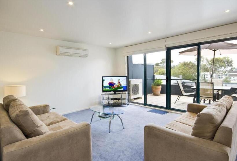 带1个卧室的高级公寓, Anchorage Motel & Villas Lorne