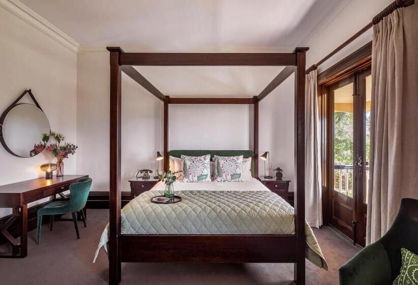 غرفة ديلوكس سرير كينج ذات إطلالة, Mount Lofty House & Estate Adelaide Hills