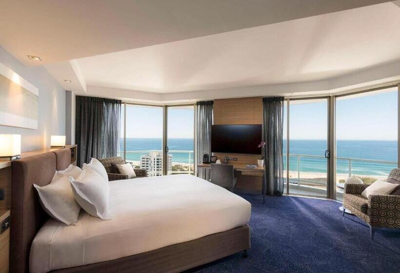 חדר דלוקס, מיטת קינג עם נוף, Sofitel Gold Coast Broadbeach