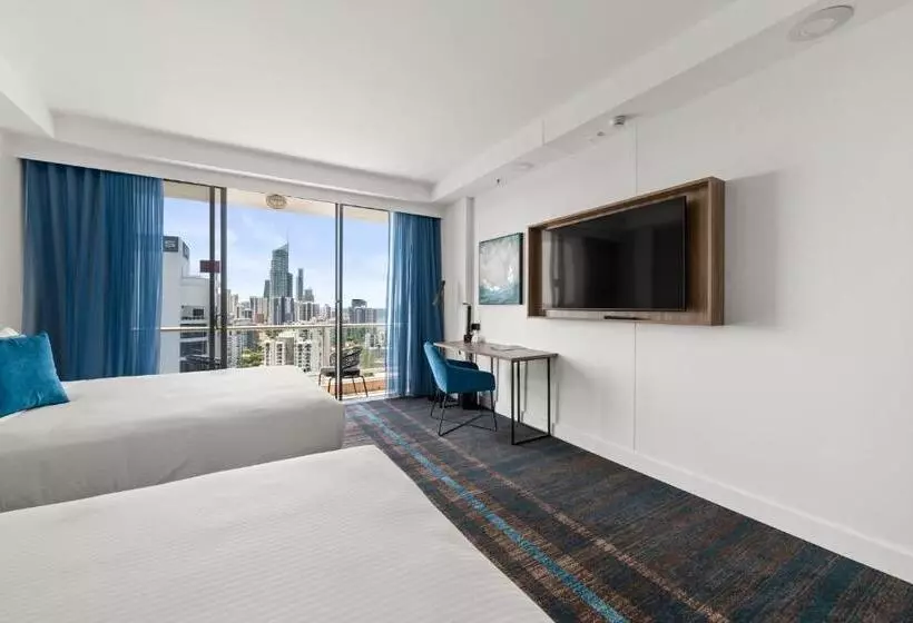 اتاق پرمیوم با چشمانداز دریا, Crowne Plaza Surfers Paradise, An Ihg
