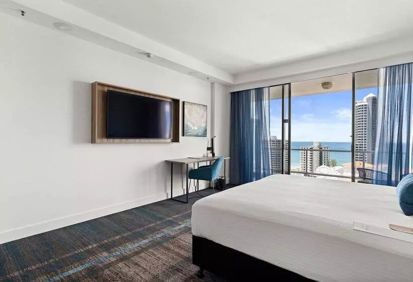 اتاق پرمیوم با چشمانداز دریا, Crowne Plaza Surfers Paradise, An Ihg