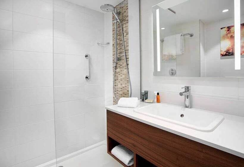 اتاق استاندارد با چشمانداز باغ, Hilton Garden Inn Brussels City Centre