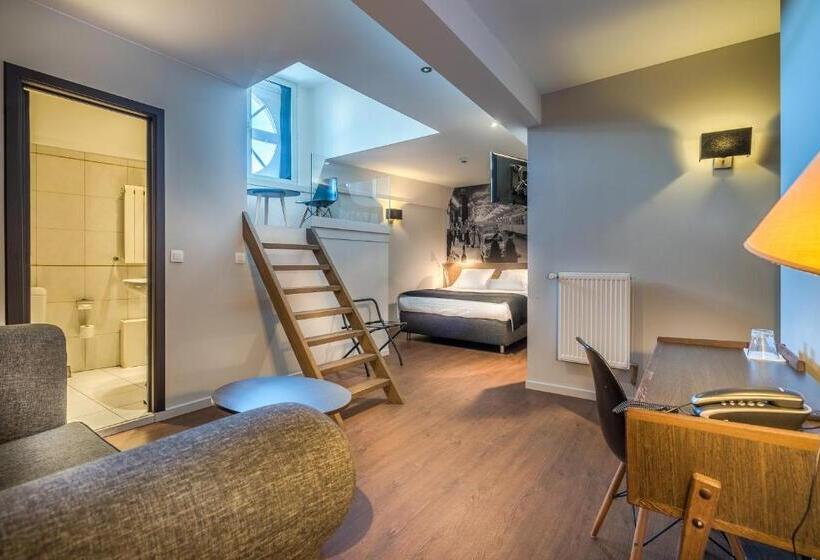 Standaardkamer met Uitzicht, Résidence Hotel Le Quinze Grand Place Brussels